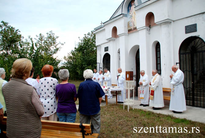 Szentmise a kálvárián 2015. augusztus 19. 